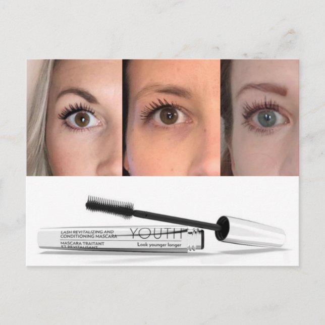 Carte postale Shaklee Youth Mascara (Devant)