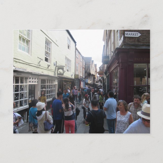 Carte Postale Shambles, York Postcard (Devant)
