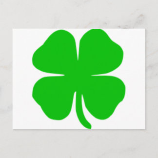 Carte Postale shamrock