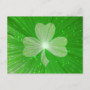 Carte postale shamrock