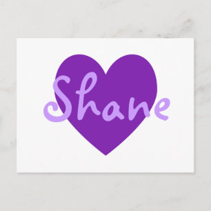 Carte Postale Shane en violet
