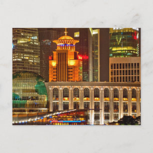 Carte Postale Shanghai la nuit