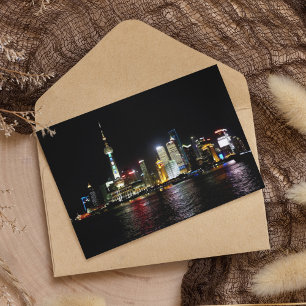 Carte Postale Shanghai la nuit