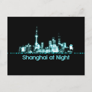 Carte Postale Shanghai Skyline