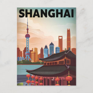 Carte Postale Shanghai vintage