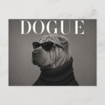 Shar Pei Luxe Éditorial de Mode