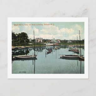 Carte Postale Shark River, Belmar, NJ Vintage