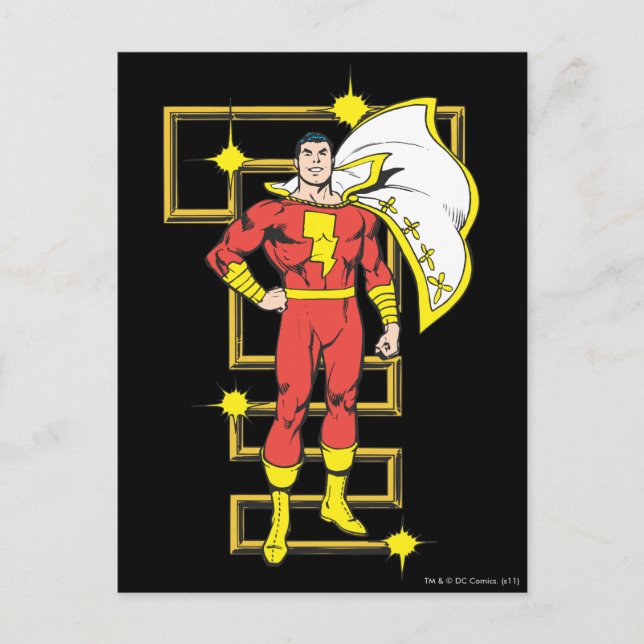 Carte Postale SHAZAM Pots (Devant)