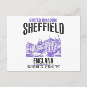 Carte Postale Sheffield