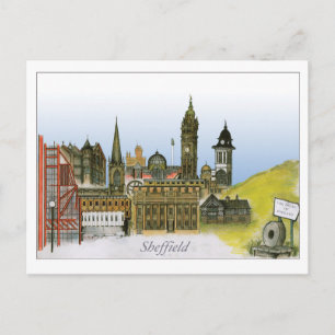 Carte Postale sheffield - yorkshire du sud, tony fernandes
