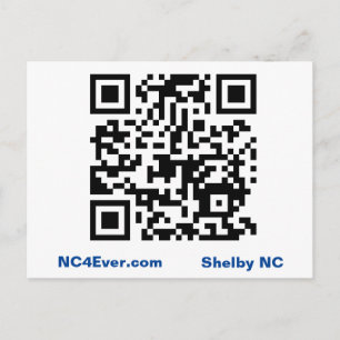 Carte postale Shelby NC