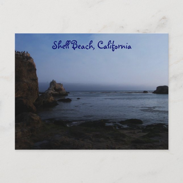 Carte Postale Shell Beach, Californie (Devant)
