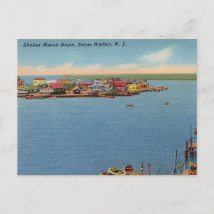 Carte Postale Shelter Haven Basin, Stone Harbour, New Jersey