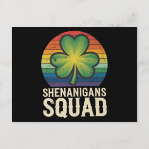 Carte Postale Shenanigans Squad Correspondance Groupe Jour de la