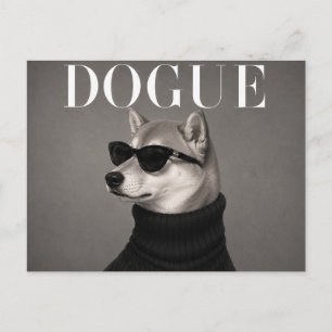 Carte Postale Shiba Inu Luxueux Hound Haute