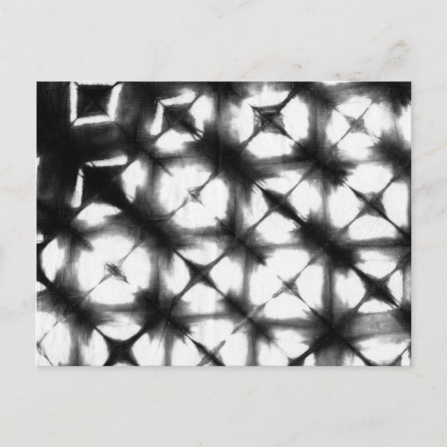 Carte Postale Shibori I graphique (Devant)