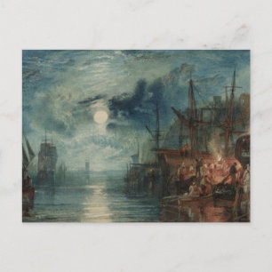 Carte Postale Shields, sur la rivière Tyne par J.M.W. Turner