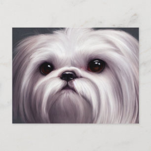 Carte postale Shih Tzu Salutations