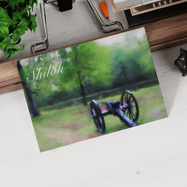Carte Postale Shiloh Et Le Canon À Bloody Pond (Créateur téléchargé)