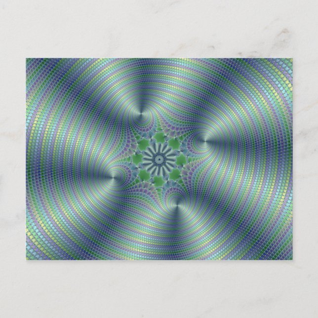 Carte Postale Shimmerine - Art Fractal (Devant)
