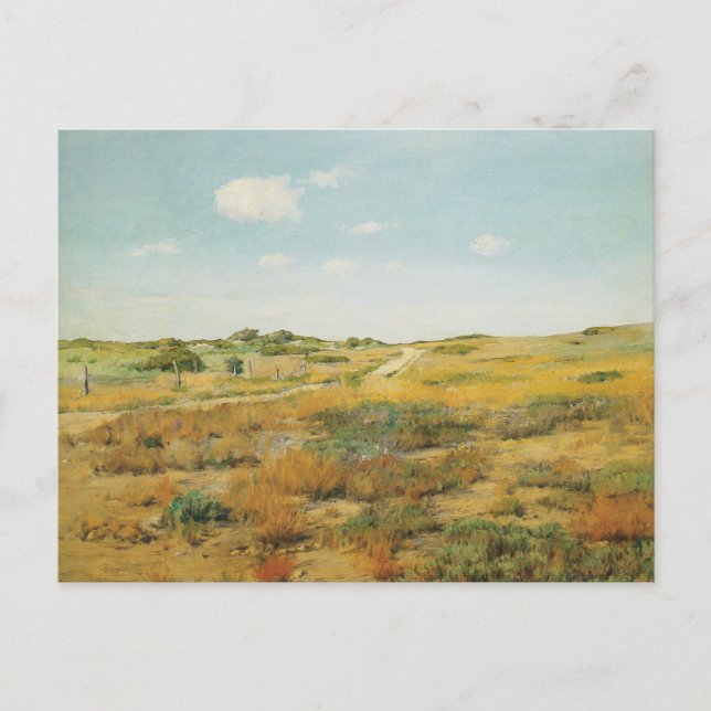 Carte Postale Shinnecock Hills par William Merritt Chase (Devant)