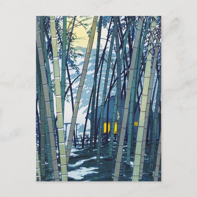Carte Postale Shiro Kasamatsu Bamboo au début de l'été (Devant)