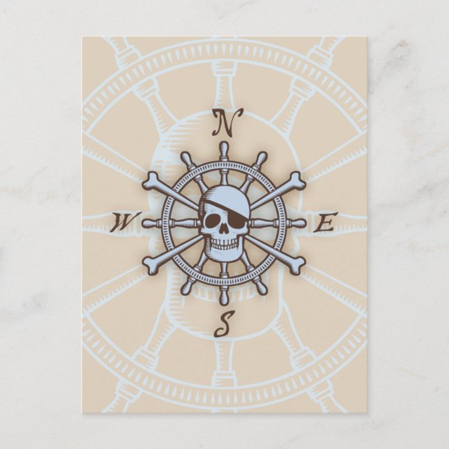 Carte Postale Shi's Wheel Compass (Devant)