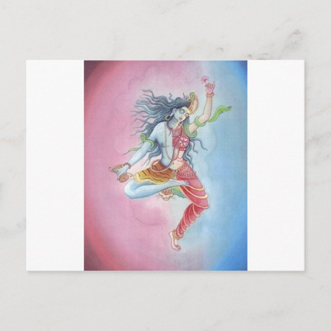Carte Postale Shiva -dancingpose (Devant)