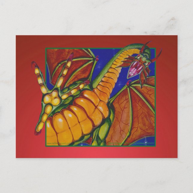 Carte Postale Shivan Dragon (Devant)