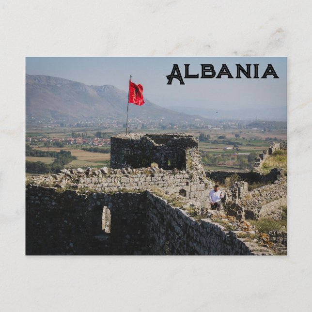 Carte Postale Shkodra, Albanie (Devant)