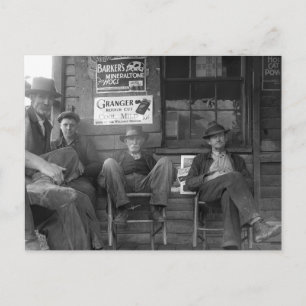 Carte Postale Shootin' the Breeze : 1935