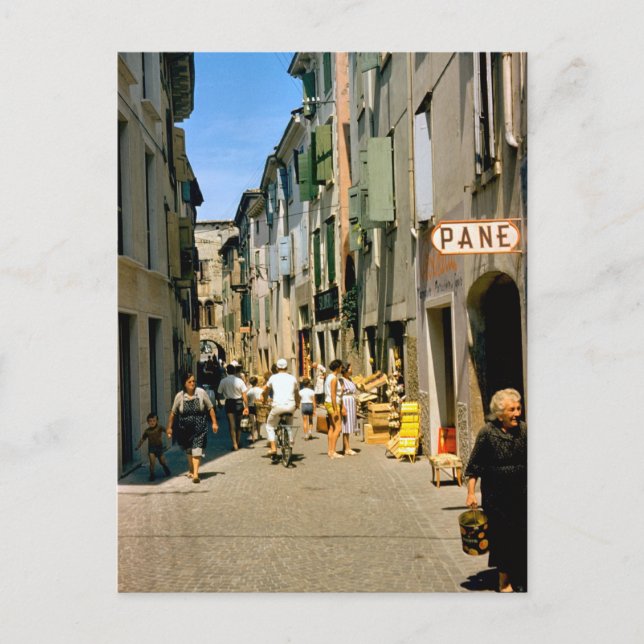 Carte Postale Shopping à Como (Devant)