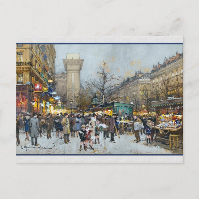 Carte Postale Shopping rue de Saint Denis à Paris (Devant)