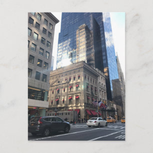 Carte Postale Shopping sur Fifth Avenue Midtown New York City NY