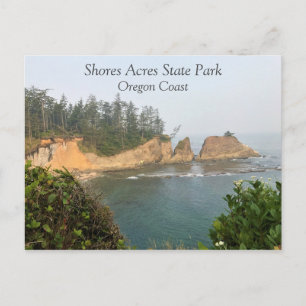 Carte Postale Shores Acres State Park, Oregon Coast