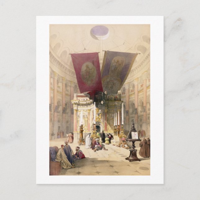 Carte Postale Shrine of the Holy Sepulchre, avril 10th 1839 (Devant)