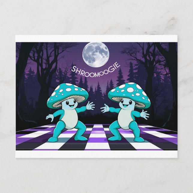 Carte Postale Shroom Boogie Tshirt (Devant)