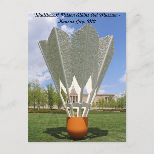 Carte Postale Shuttlecock # 1 (Devant)