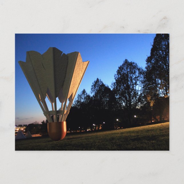 Carte Postale Shuttlecock de Kansas City à Dusk Postcard (Devant)