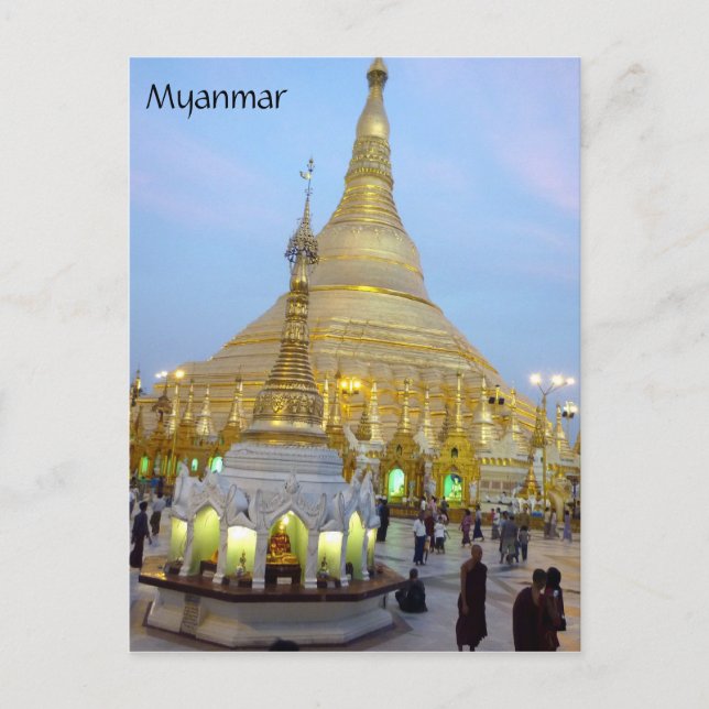 Carte Postale shwedagon myanmar (Devant)