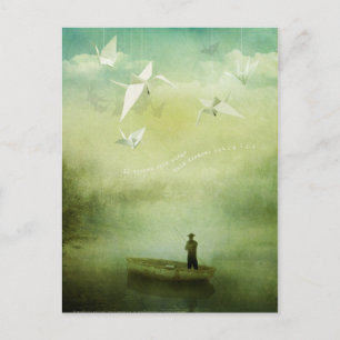 Carte Postale Si les souhaits étaient des ailes (Carte postale)