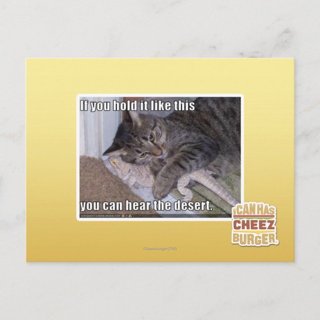 Carte Postale Si tu le tiens comme ça (Devant)