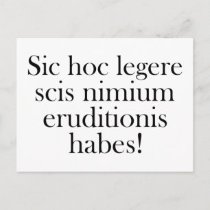 Carte Postale Si Vous Pouvez Lire Ceci ...