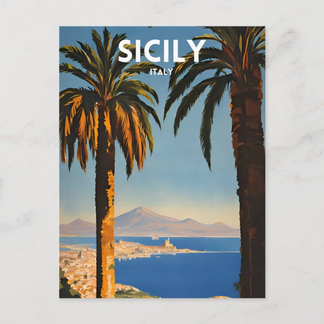 Carte Postale Sicile (Devant)