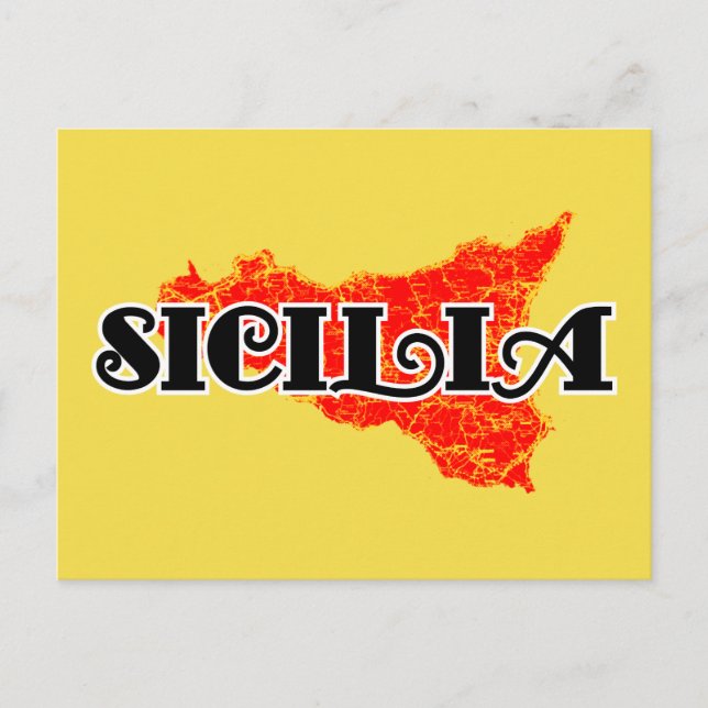 Carte Postale Sicile (Devant)