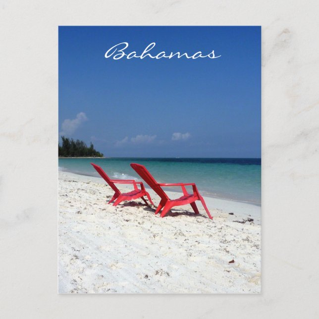 Carte Postale siège de bahamas (Devant)