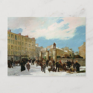 Carte Postale Siège de Paris