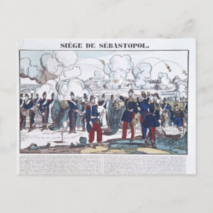 Carte Postale Siège de Sébastopol, 1854-55