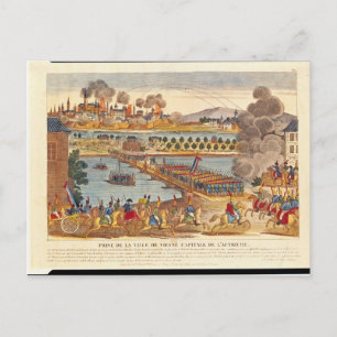 Carte Postale Siège de Vienne, le 10 mai 1809