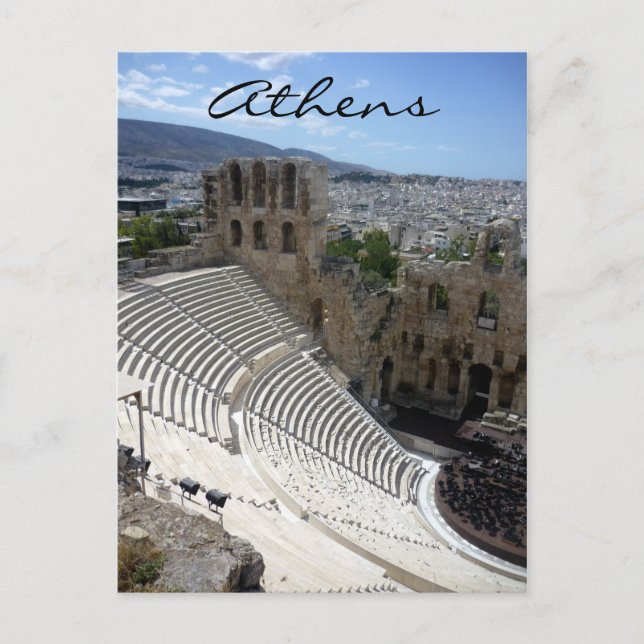 Carte Postale sièges dionysus (Devant)